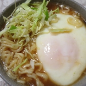 目玉焼きラーメン